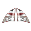 HIN500 CORNER LAMP FRAME(CHROME)