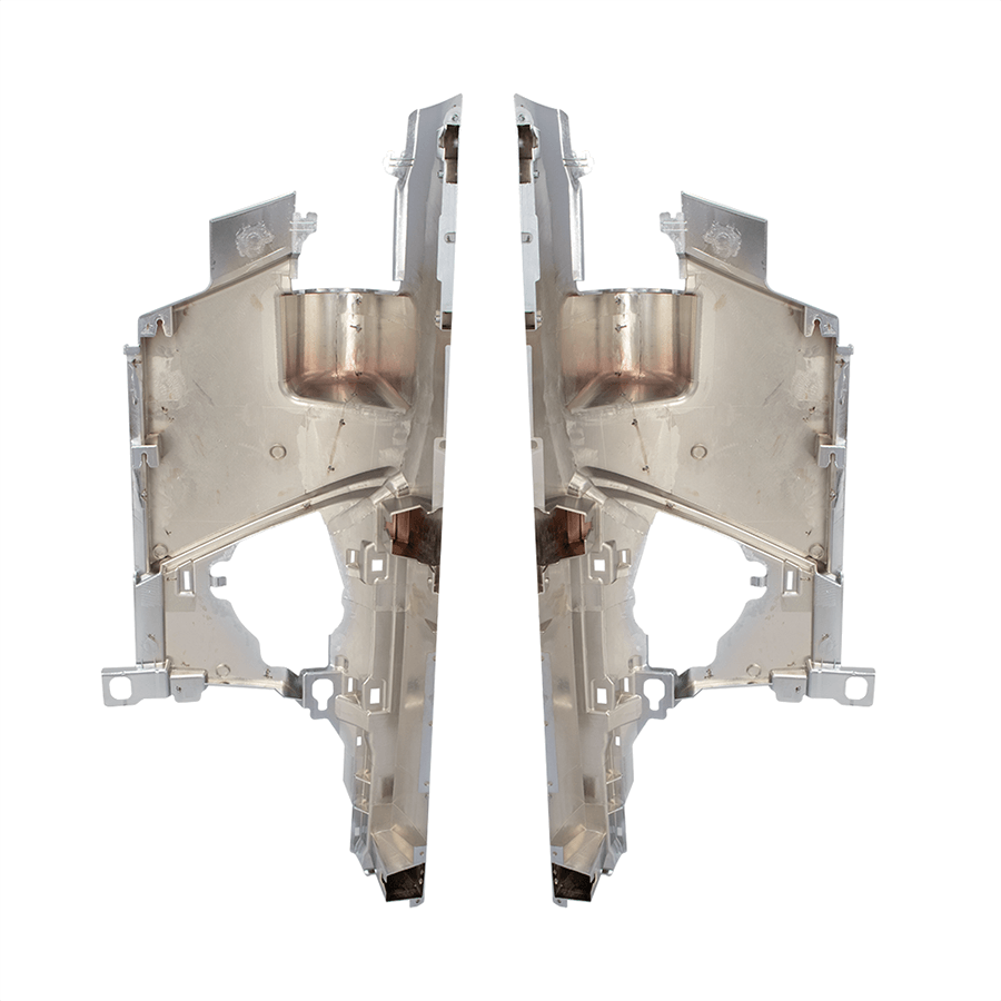 ISUZU FRR CORNER BUMPER (WHITE/CHROME)